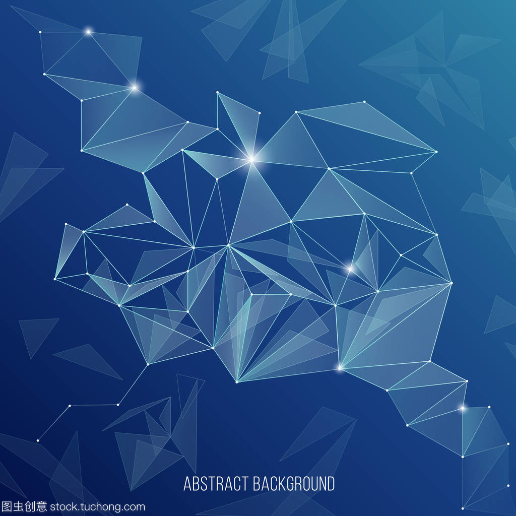 抽象網絡技術背景。全球互聯網,指向連接向量圖